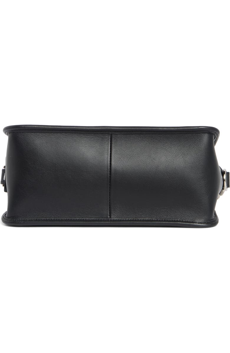 Longchamp Mademoiselle Studded Crossbody Bag, Alternate, color, Black