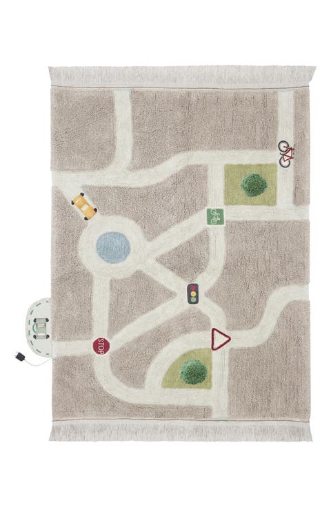Play City Washable Cotton Blend Rug