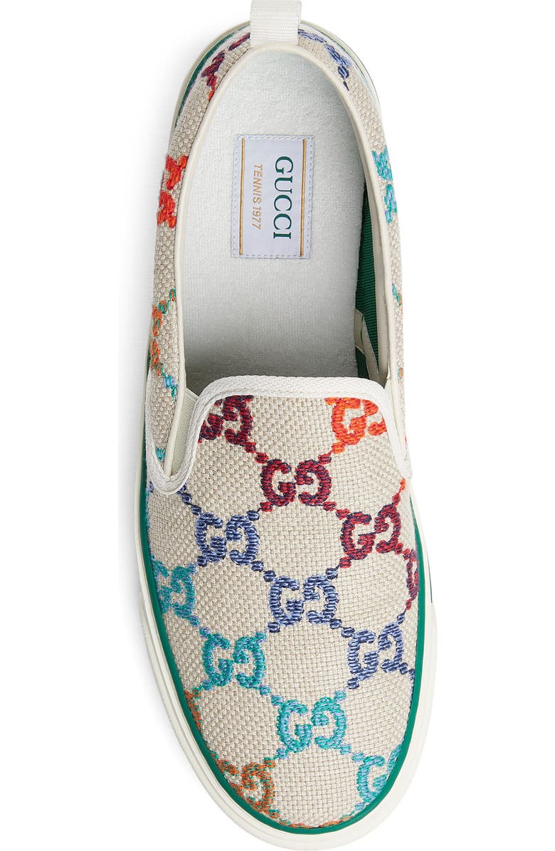 Gucci Tennis 1977 Slip-On Sneaker, Alternate, color,