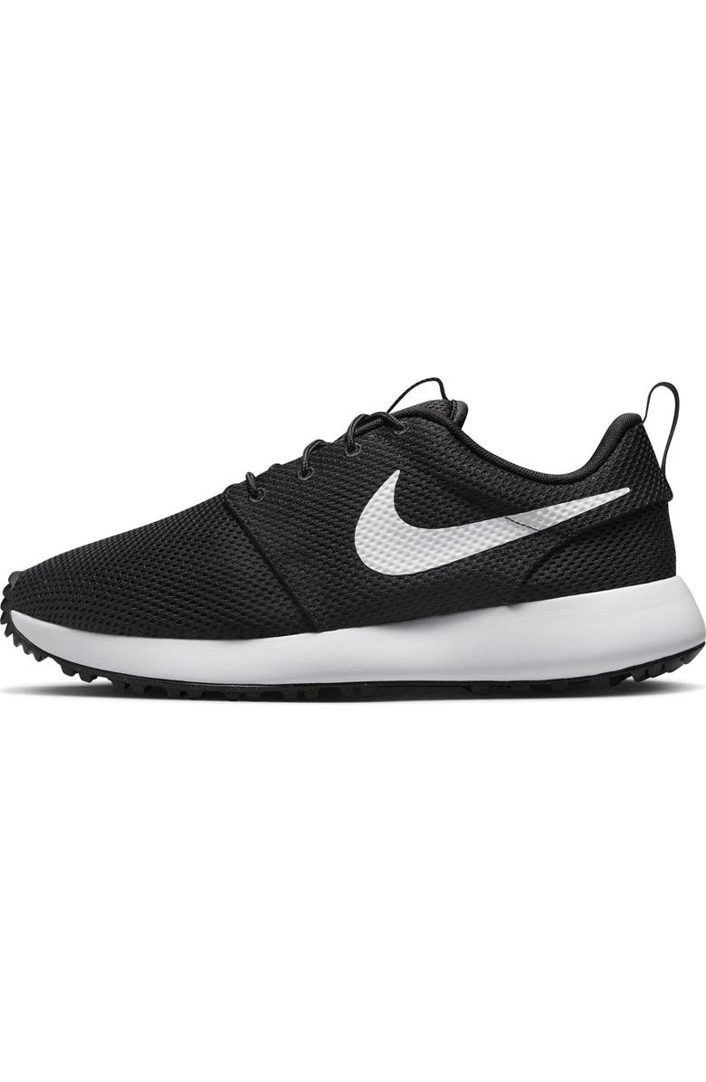 Nike Roshe G Next Nature Golf Shoe, Alternate, color, Black/ White