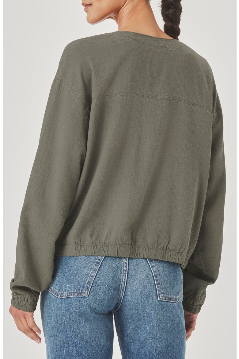 Clea Bomber Jacket, Alternate, color, SOFT GREEN