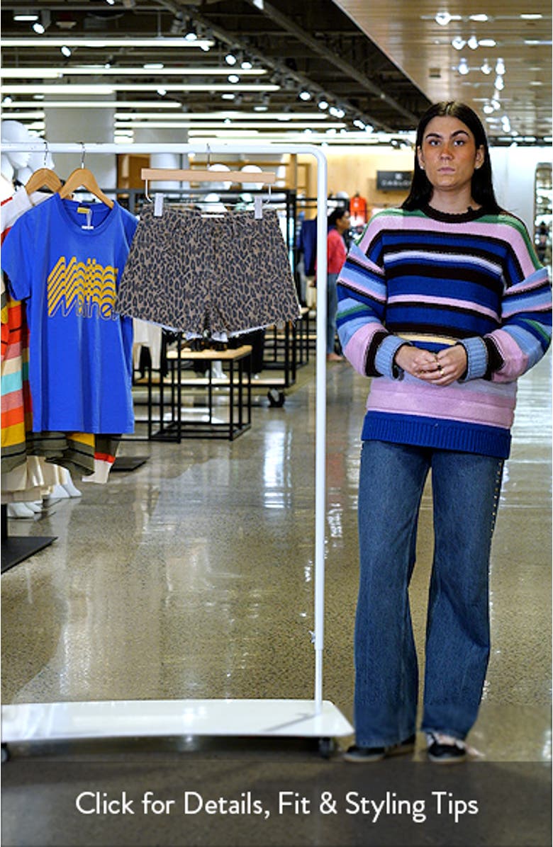 Cheetah Print Denim Cutoff Shorts, sales video thumbnail