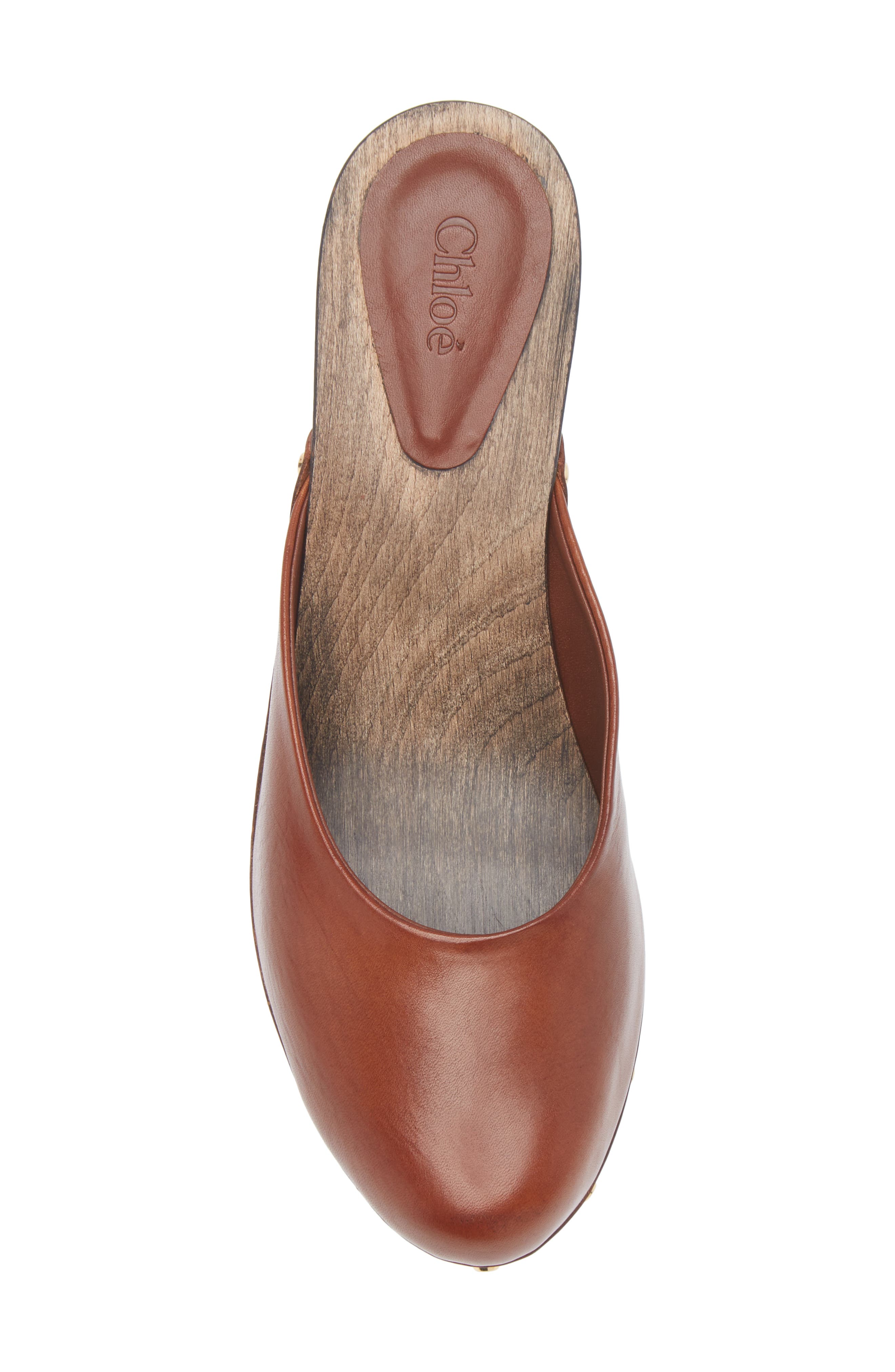 Judith Kitten Heel Clog, Alternate, color, 25E SOOTY BROWN