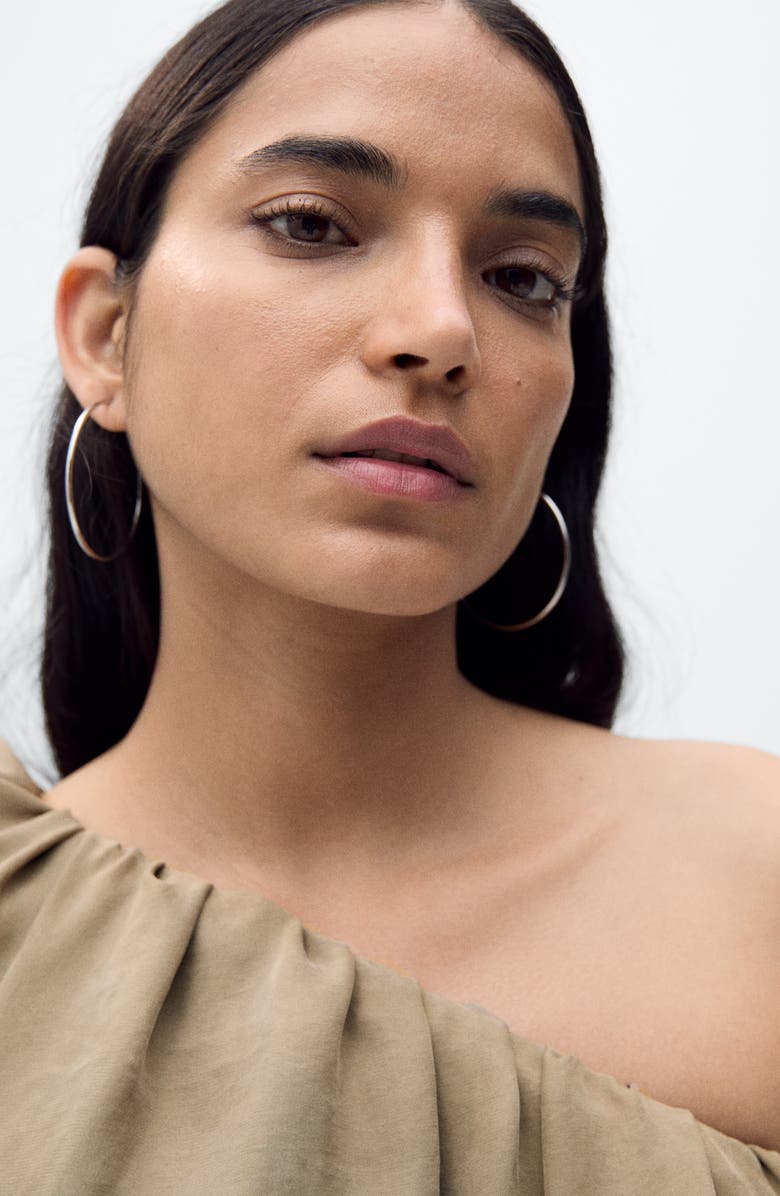 MANGO One-Shoulder Jumpsuit, Alternate, color, 