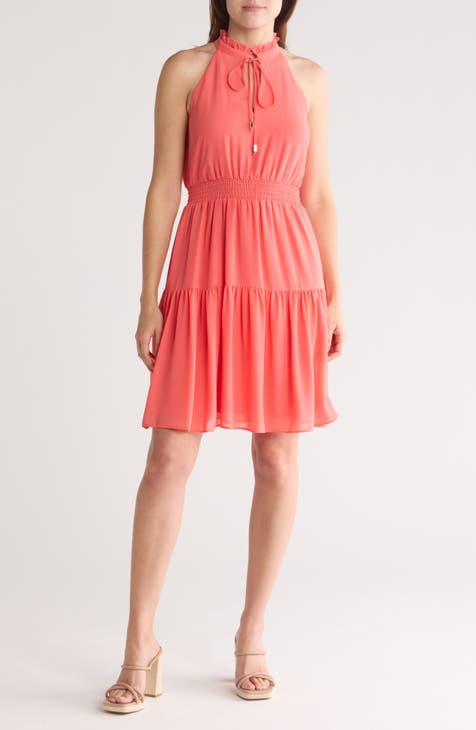 Sleeveless Ruffle Dress