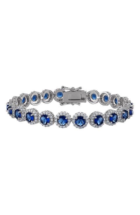 Halo Tennis Bracelet