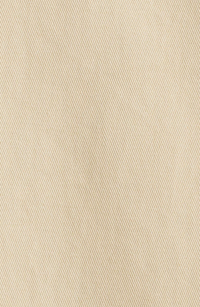 MERZ B SCHWANEN Organic Cotton Twill Shirt Jacket, Alternate, color, Light Khaki