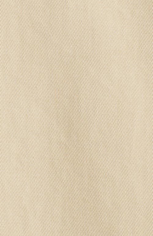 Merz B Schwanen Organic Cotton Twill Shirt Jacket In Brown