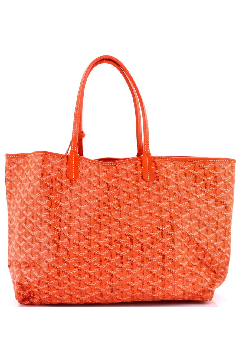 Pre-Owned Goyard Saint Louis Tote Coated Canvas PM, Main, color, Orange