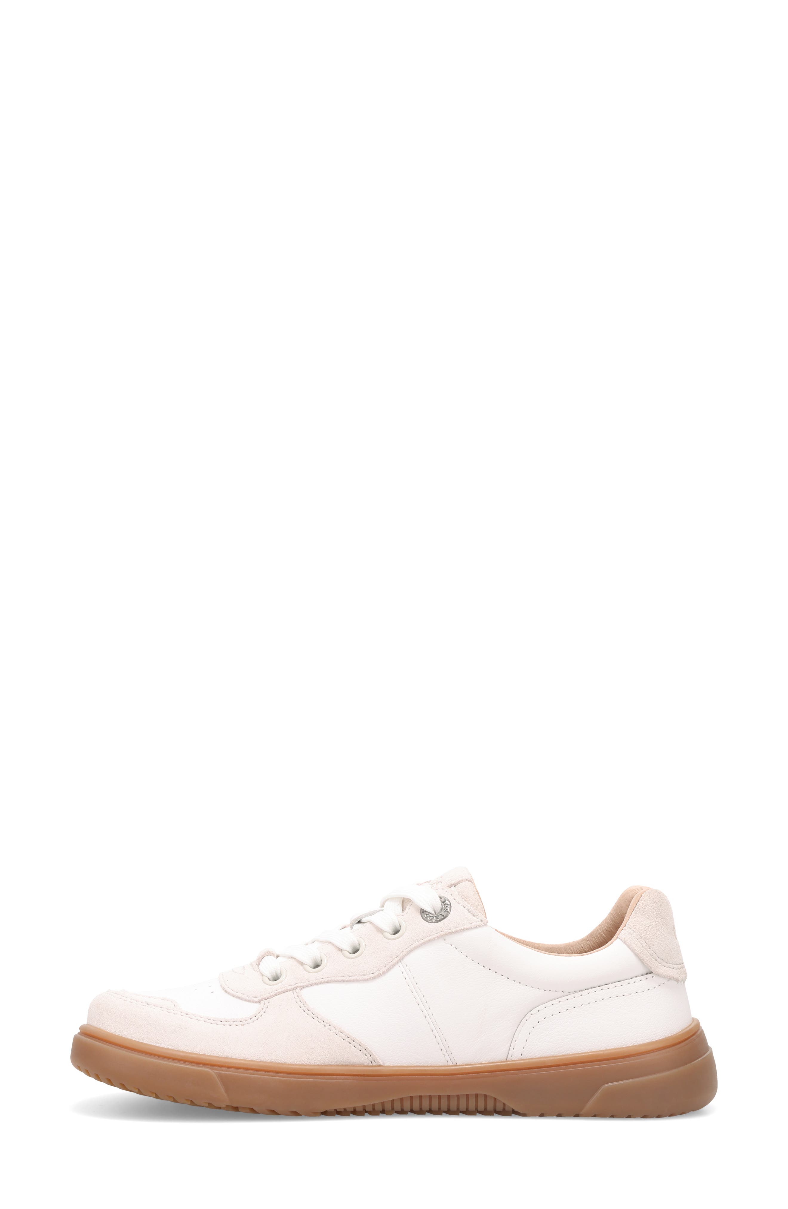 Fusion Sneaker, Alternate, color, WHITE/ ICE SUEDE