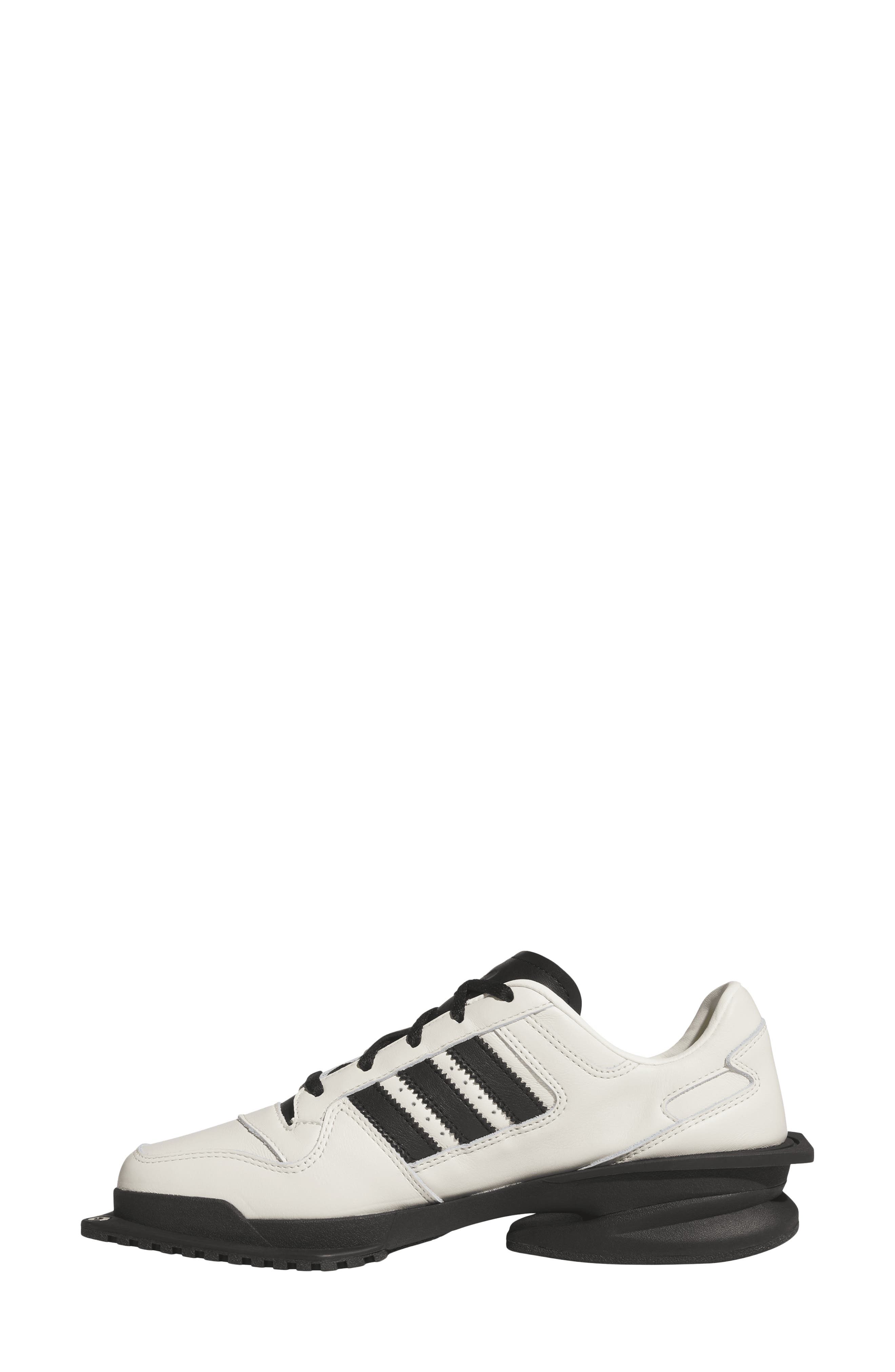 adidas Forum Cubism SQ Sneaker, Alternate, color, Cream White/ Black/ Gold