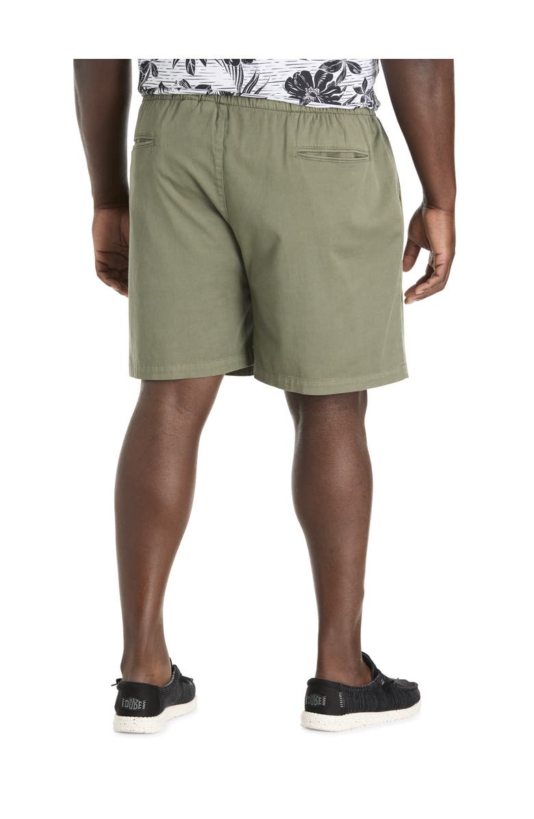 True Nation by DXL Big & Tall Athletic-Fit Pull-On Shorts, Alternate, color, Sea Spray