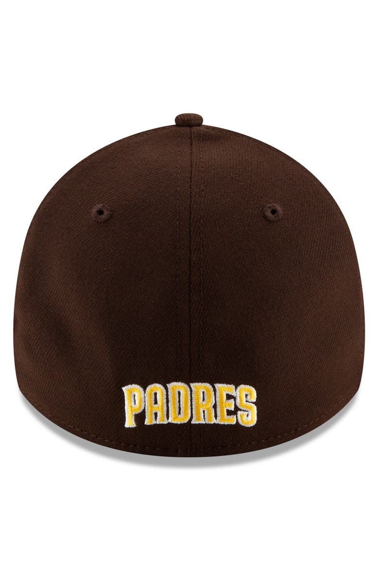 New Era Men's New Era Brown San Diego Padres Team Classic 39THIRTY Flex Hat, Alternate, color, 