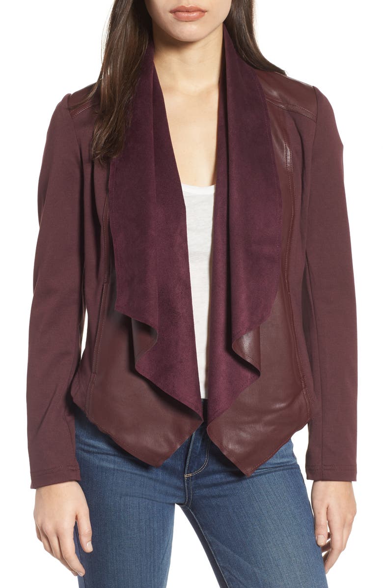 KUT from the Kloth Drape Ponte Jacket, Main, color,