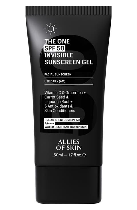 The One SPF 50 Invisible Gel Sunscreen