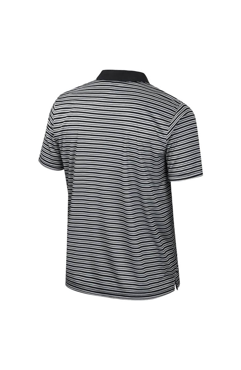 COLOSSEUM Men's Colosseum Black Colorado Buffaloes Striped Polo, Alternate, color, Black