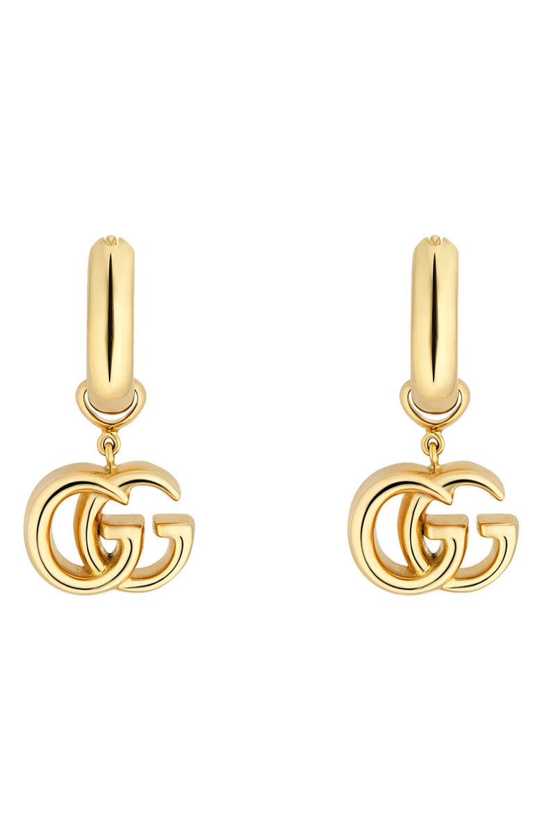 Gucci GG Running Drop Earrings, Alternate, color, 