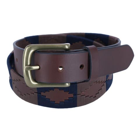 Men's Hand Stitched 35mm Polo Belt