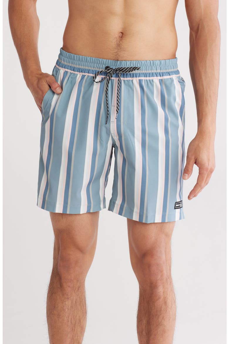 Static Volley Swim Trunks, Main, color, GLADIATOR GREY