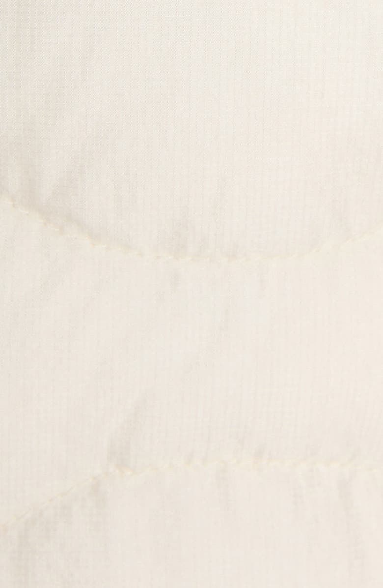 Moncler Tegea Quilted Down Jacket, Alternate, color, Pale Ivory