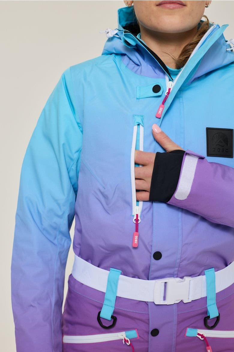 Rhythm Is A Dancer Women's Ski Suit, Alternate, color, Sky blue