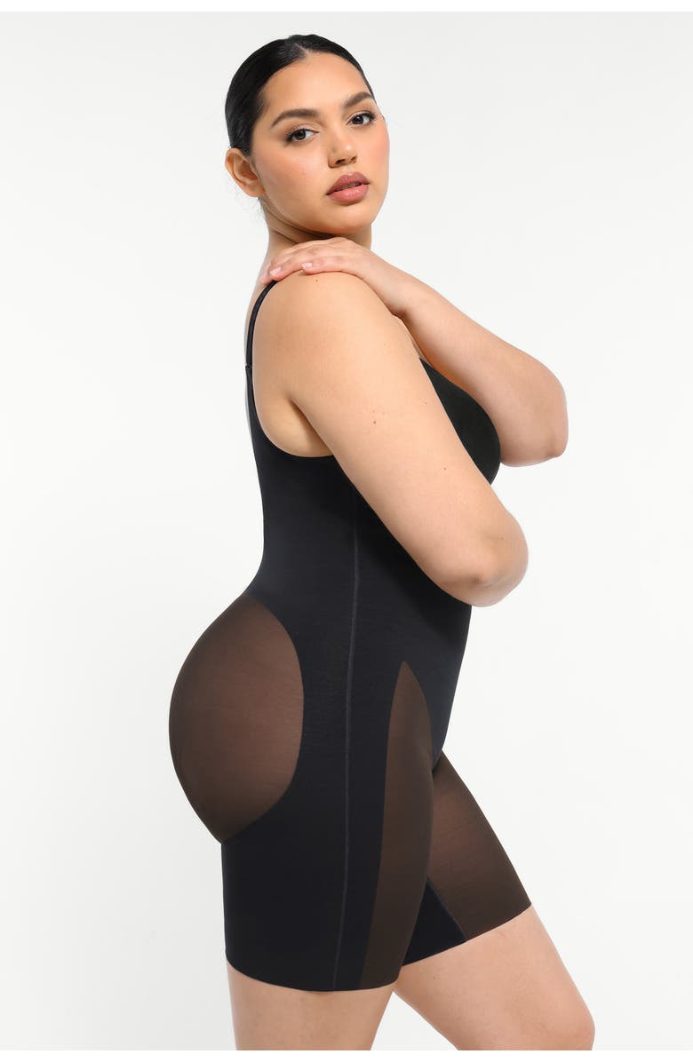 Shapellx AirSlim Full Coverage Seamless Shaping Bodysuit, Alternate, color, Classic Black