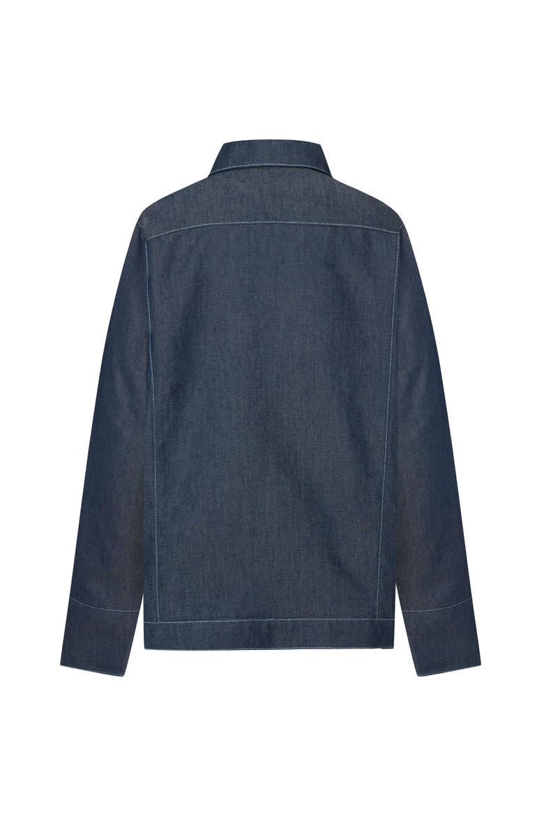 Timeless Denim Jacket - Classic & Durable Outerwear, Alternate, color, Deep Blue