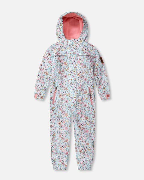 Kids Mid-Season Flower One-Piece Outerwear (Toddler, Little Kid & Big Kid)