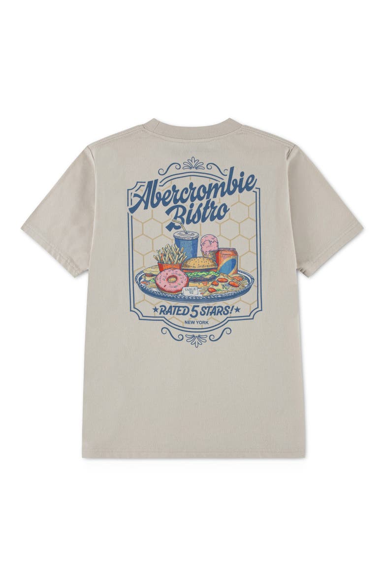 Kids' Room Service Graphic T-Shirt, Alternate, color, OATMEAL