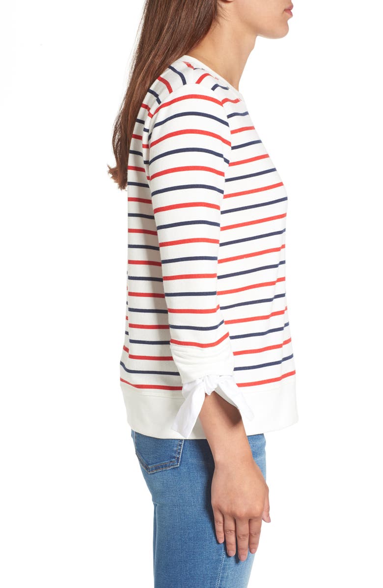 GIBSONLOOK Gibson Tie Sleeve Sweatshirt, Alternate, color,