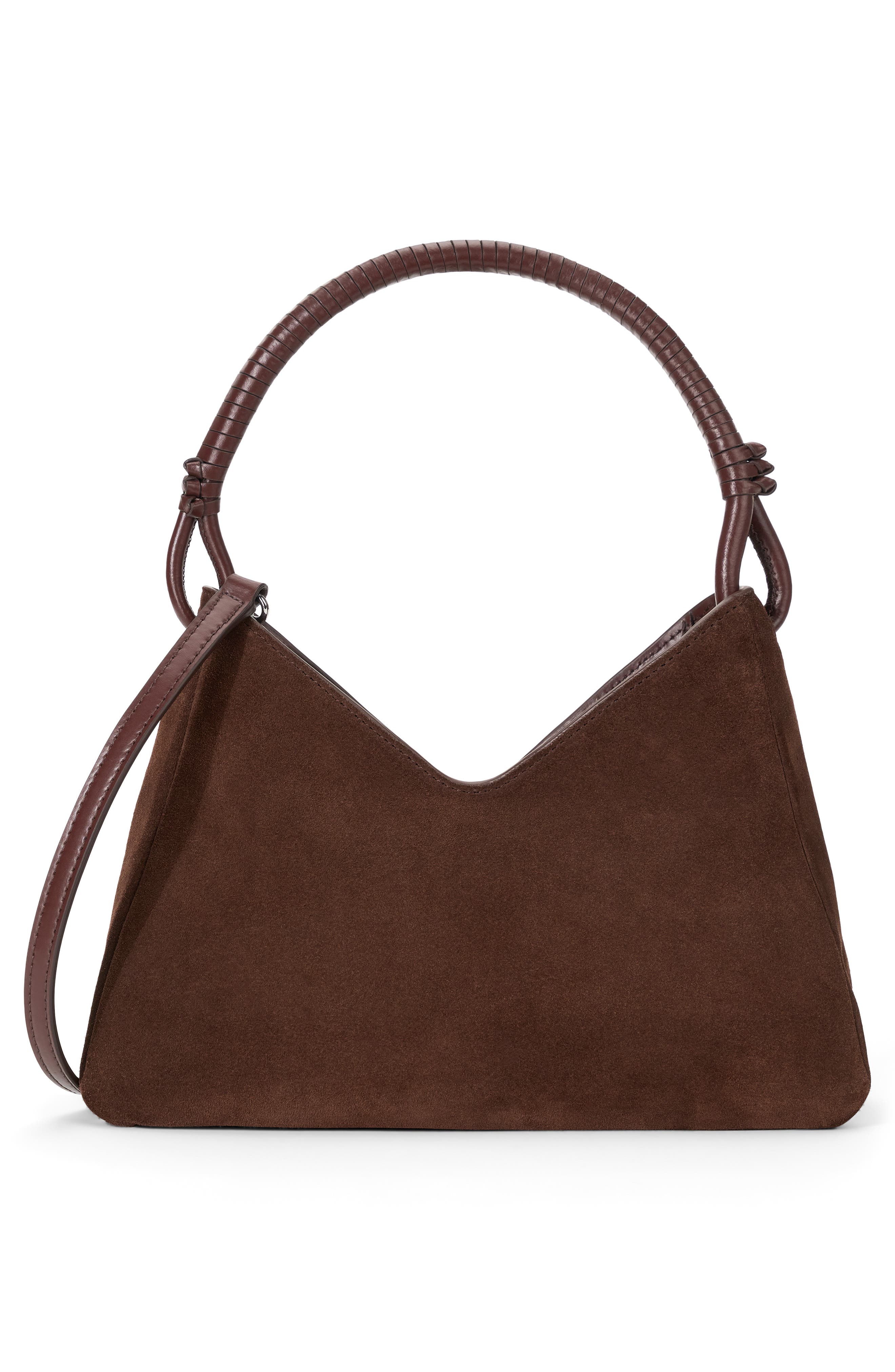 STAUD Valerie Suede Shoulder Bag, Alternate, color, 