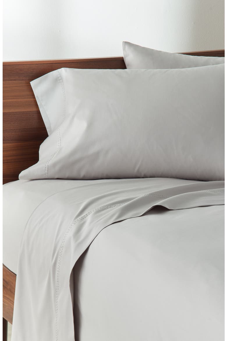 400 Thread Count Sheet Set, Alternate, color, GREY VAPOR