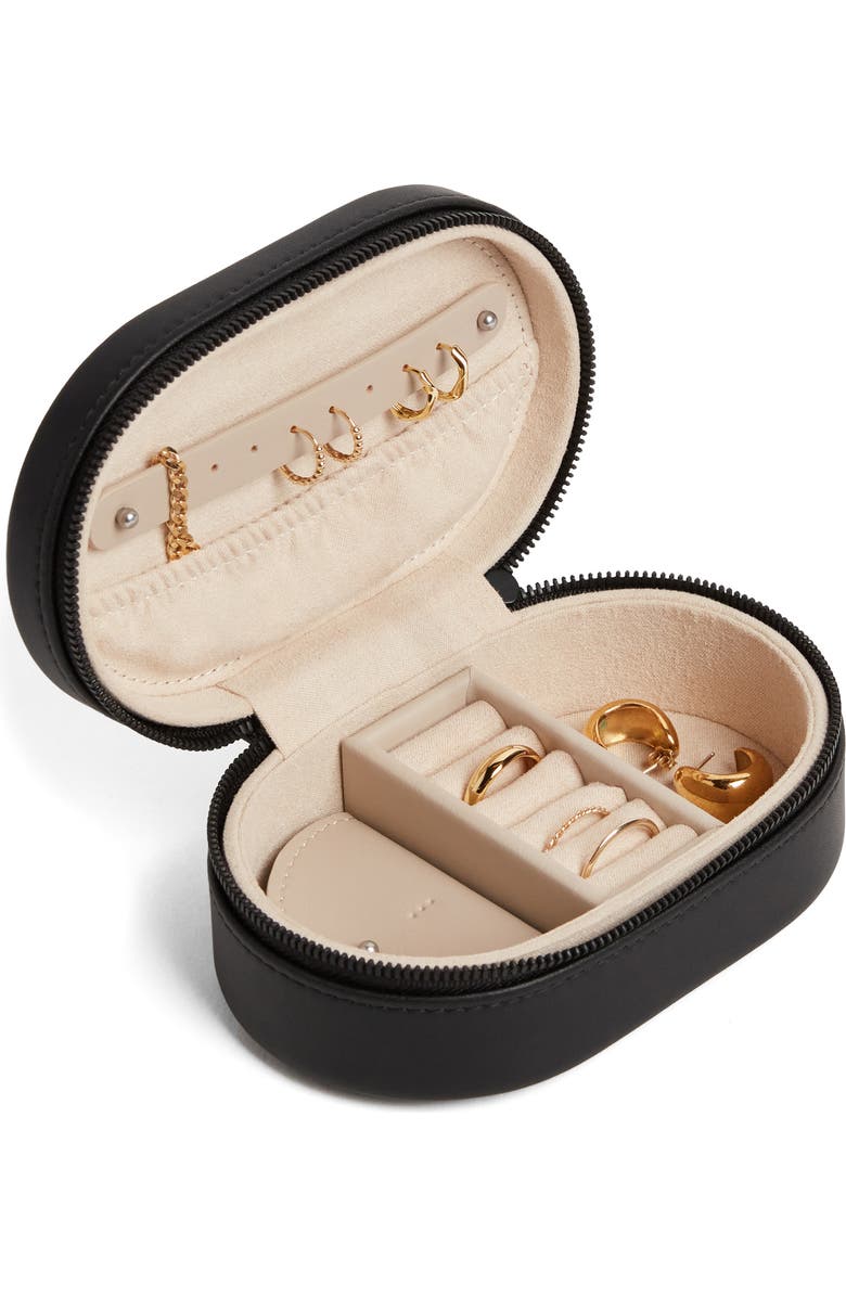 Monos Travel Jewelry Case, Alternate, color, Carbon Black