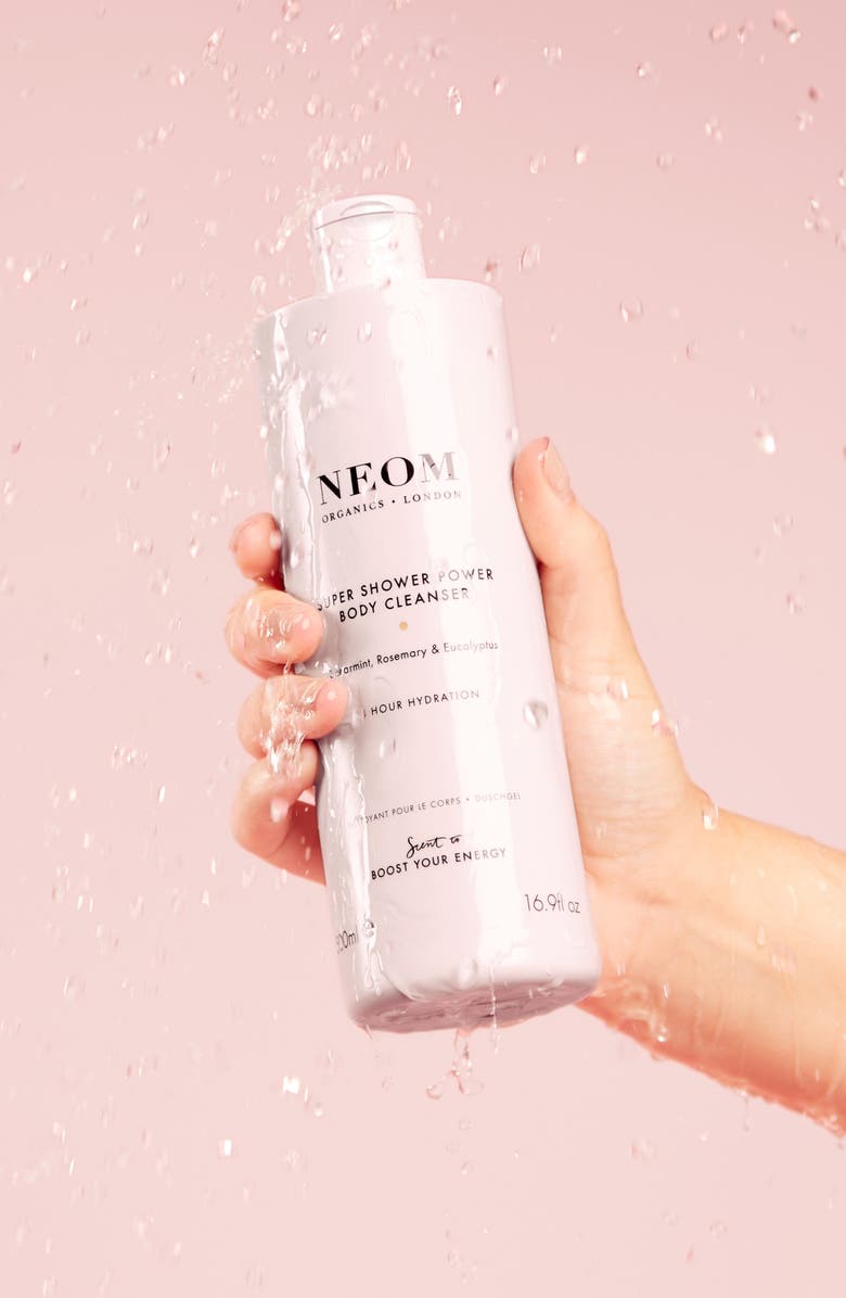 NEOM Wellbeing Super Shower Power Body Cleanser, Alternate, color,