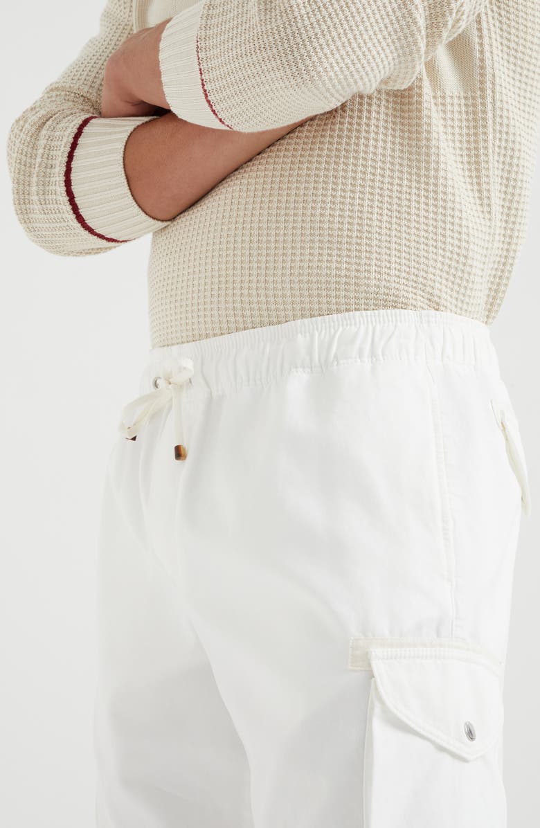 Brunello Cucinelli Bermuda shorts with cargo pockets, Alternate, color,