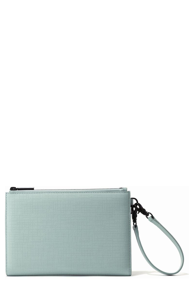 Dagne Dover Signature Essentials Coated Canvas Clutch/Wallet, Main, color,