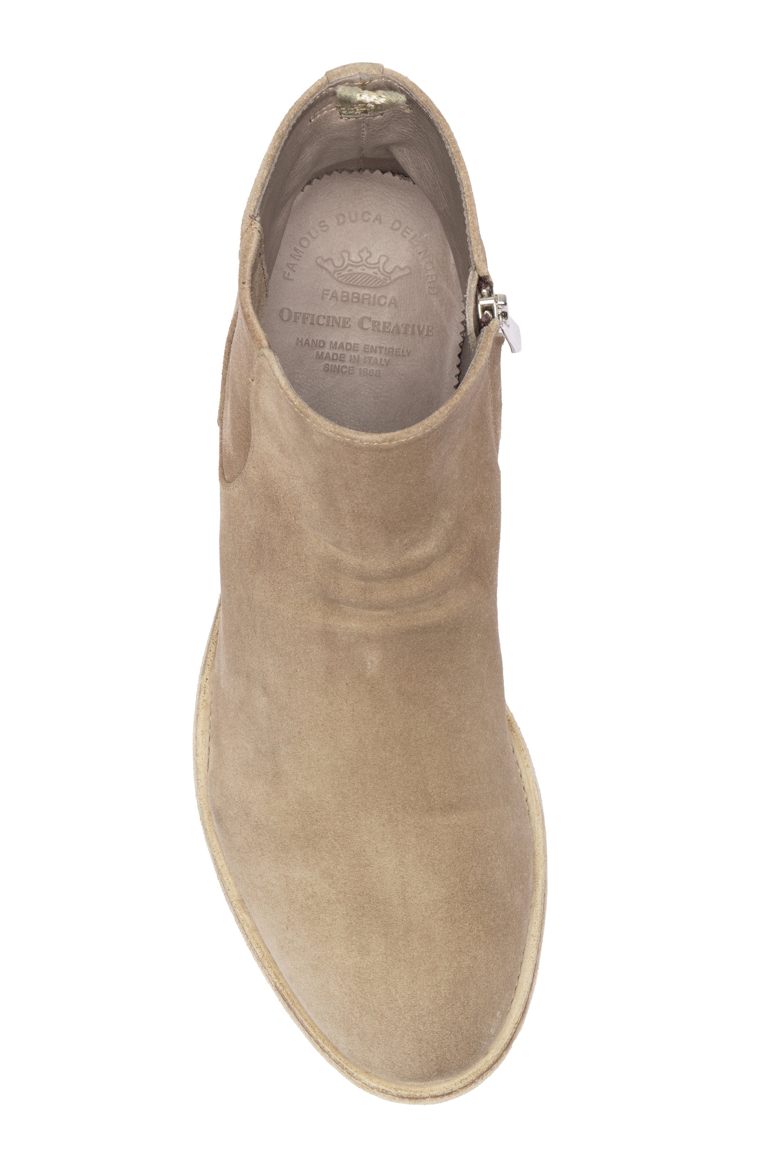Officine Creative Archive 514 Suede Ankle Boots, Alternate, color, Beige