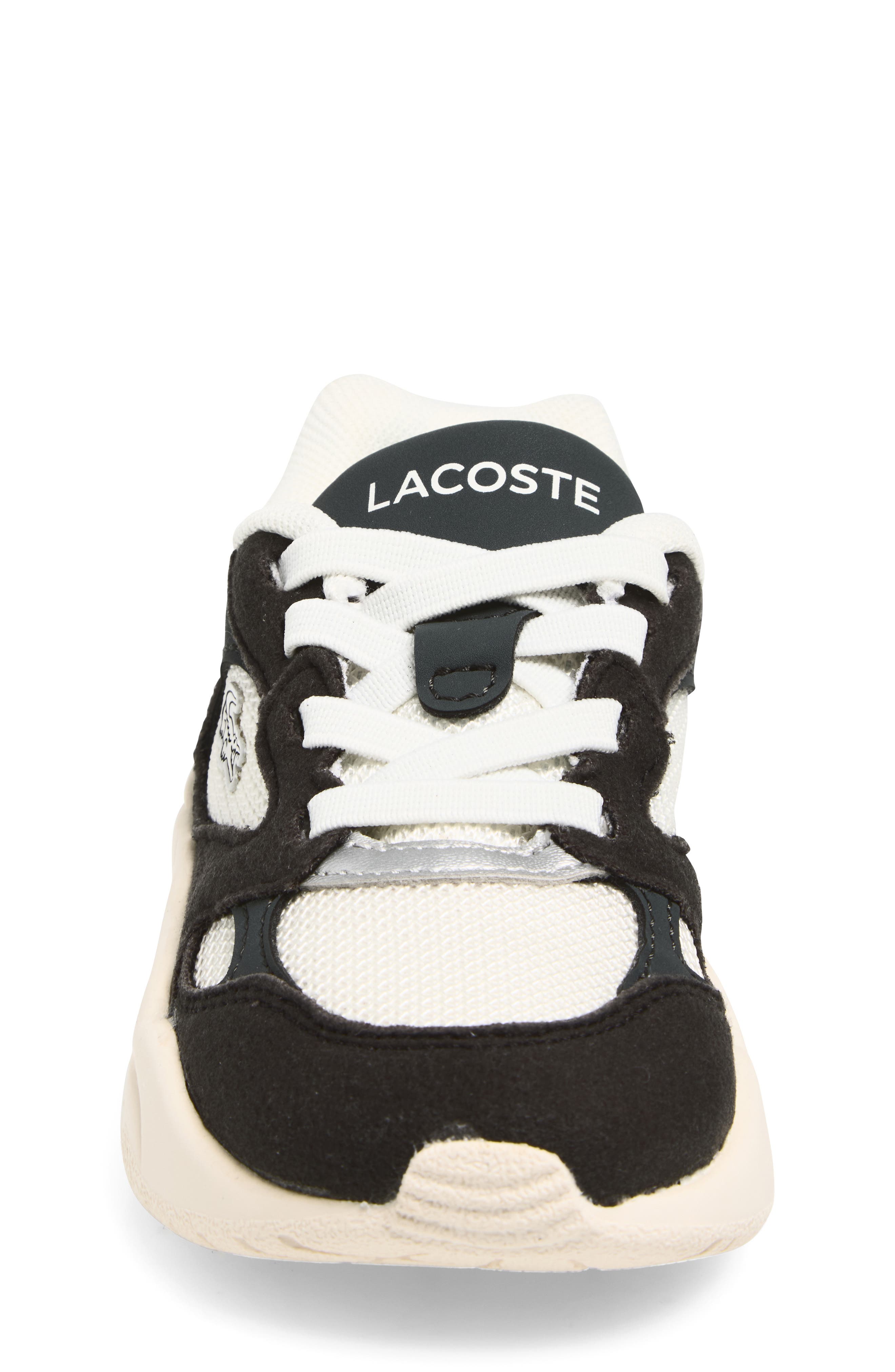 Lacoste Kids' Storm 96 2K Sneaker, Alternate, color, Black/ Off White