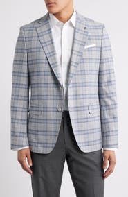 BOSS Hutson Plaid Sport Coat