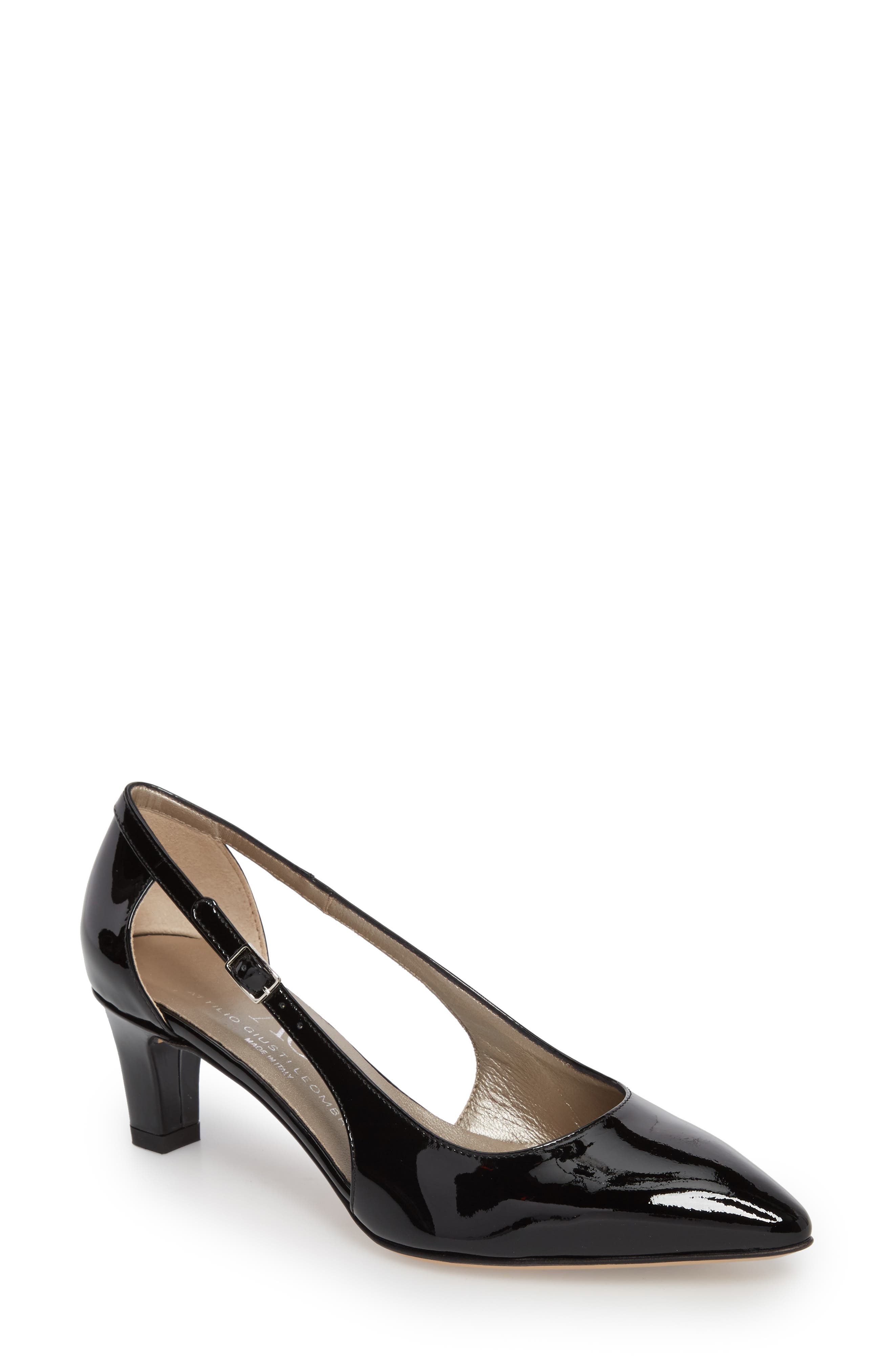 Cutout Pump, Main, color, BLACK PATENT