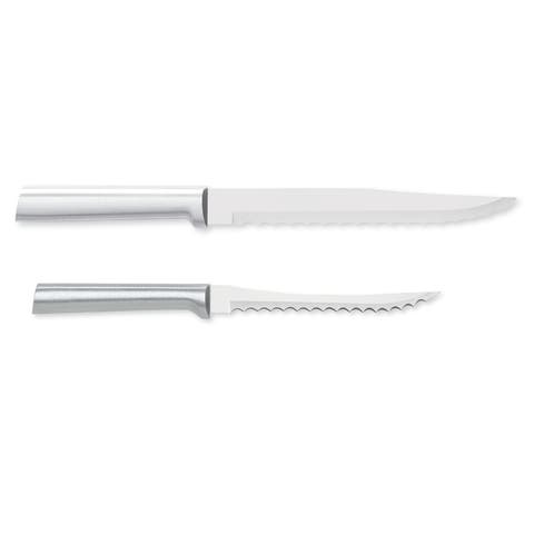 Cutlery 7-Inch Serrated Slicer Stainless Steel Blade & 5-Inch Tomato Slicer Stainless Steel Serrated Blade