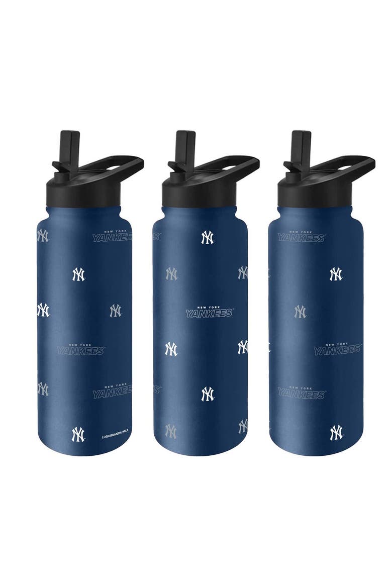 New York Yankees 34oz. Steep and Repeat Quencher Bottle, Main, color, Navy