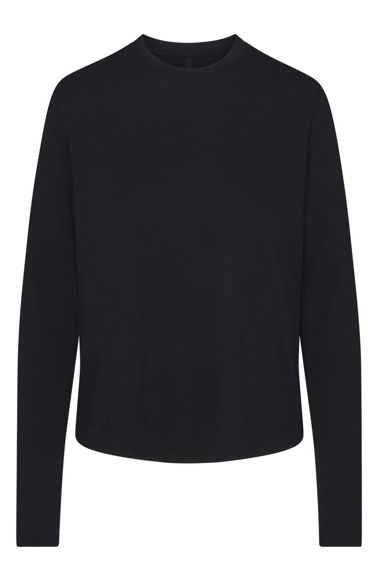 SKIMS Relaxed Long Sleeve T-Shirt, Alternate, color,