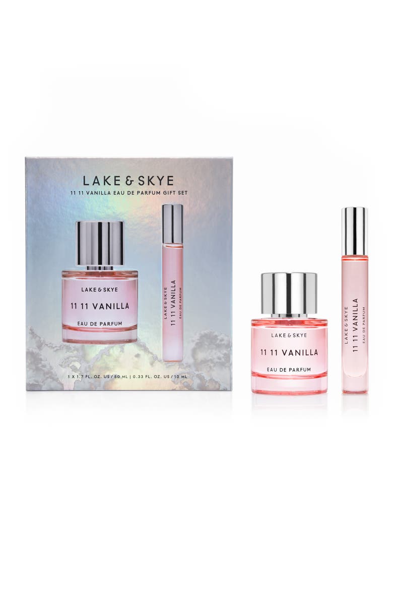 11 11 Vanilla Eau de Parfum Duo Gift Set (Limited Edition) $130 Value, Main, color, NO COLOR