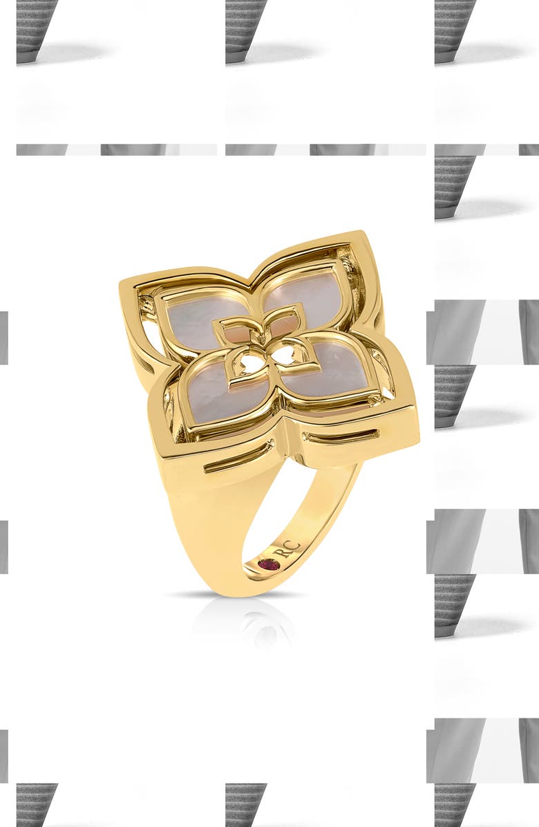 Roberto Coin Pirouette Ring, Alternate, color, Yellow Gold