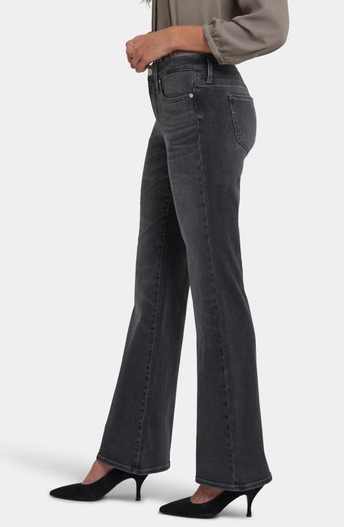 Nydj Ava Mid Rise Flare Jeans In Blue