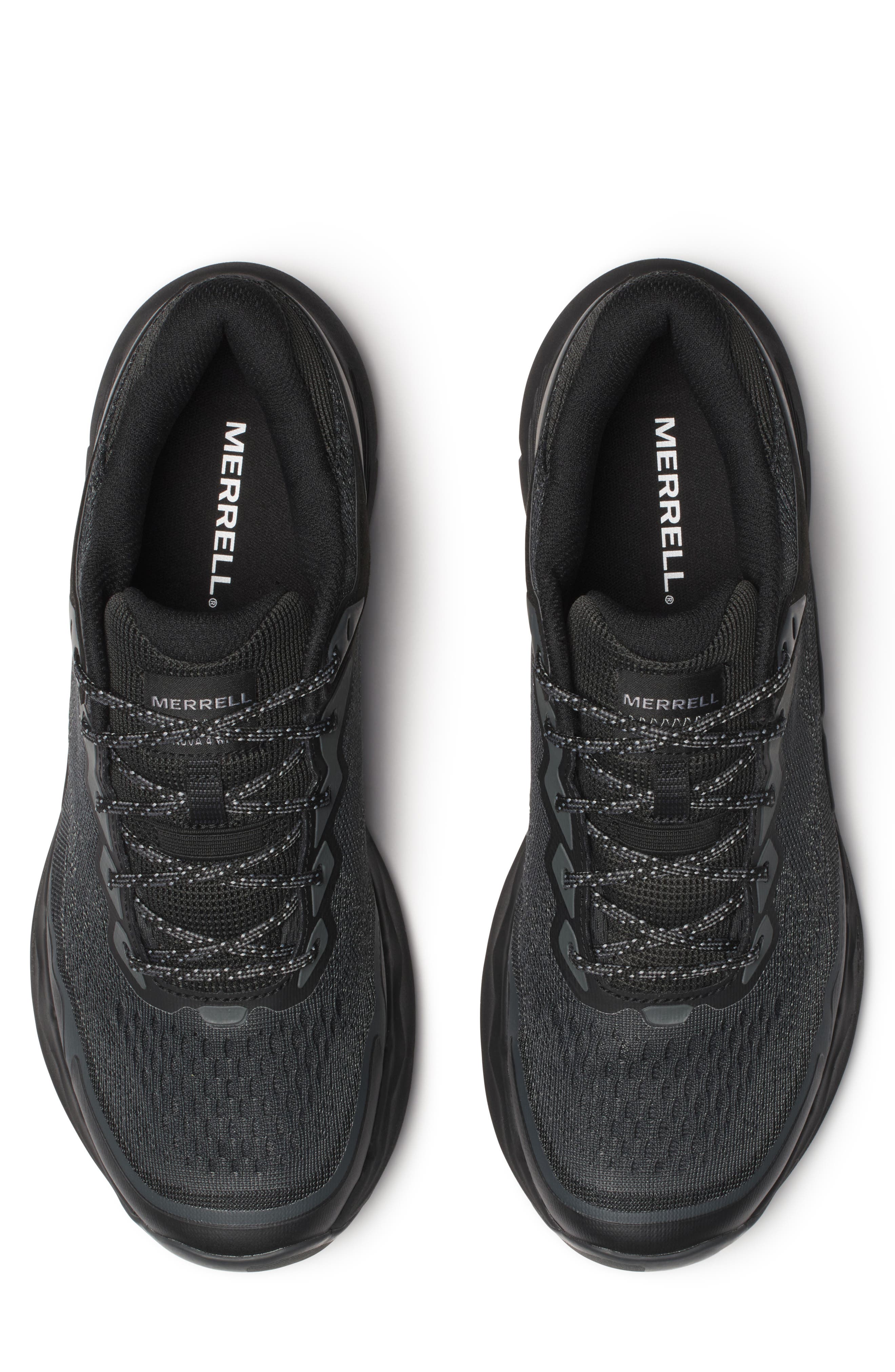 Nova 4 Waterproof Trail Running Shoe, Alternate, color, BLACK