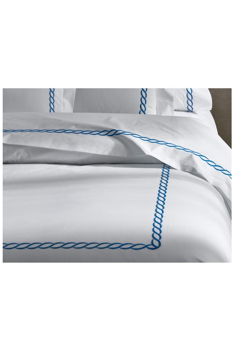 Classic Chain Sham, Alternate, color, WHITE