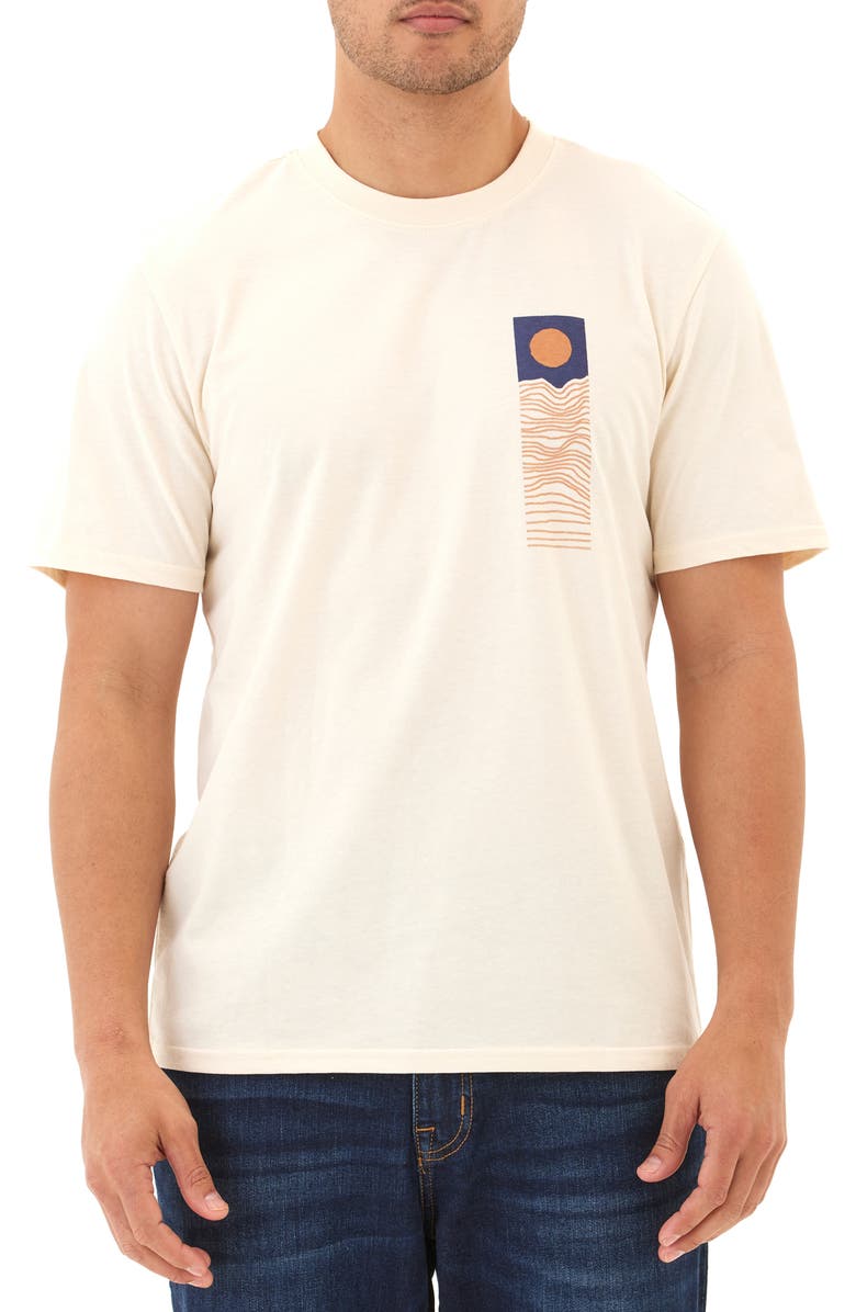 Threads 4 Thought Currents Cotton Blend Graphic T-Shirt, Main, color, Aspen