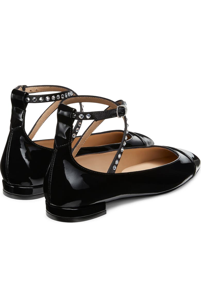 Stuart Weitzman Eden Crystal Embellished Flat, Alternate, color,